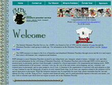 Tablet Screenshot of minpinrescue.org
